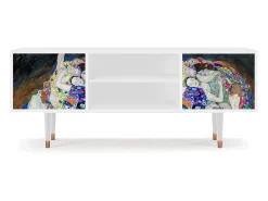 Mueble de TV - 170х69х48 cm - T2 - The Maiden by Klimt, Branco^ Móvel De Tv