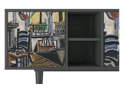 Mueble de TV - 150х69х41 cm - T5 - The Studio , Antracite^ Móvel De Tv