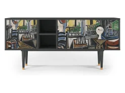 Mueble de TV - 150х69х41 cm - T5 - The Studio , Antracite^ Móvel De Tv