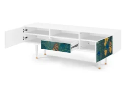 Sale Mueble de TV - 170х59х41 cm - T6 - The Repast of the Lion, Branco Bege