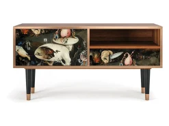 Mueble de TV - 115х59х48 cm - T3 - The Garden 2, Nogueira Castanho