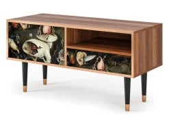 Mueble de TV - 115х59х48 cm - T3 - The Garden 2, Nogueira Castanho