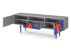 Discount Mueble de TV - 170х59х41 cm - T6 - The Dance by Matisse , Cinza Cinzento