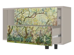 Mueble de TV - 170х69х48 cm - T1 - The Branco Orchard, Areia^ Móvel De Tv