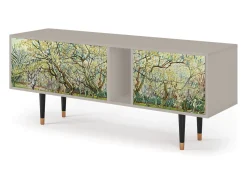 Mueble de TV - 170х69х48 cm - T1 - The Branco Orchard, Areia^ Móvel De Tv