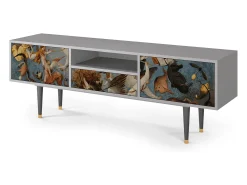 Mueble de TV - 170х59х41 cm - T6 - The Fall, Cinza^ Móvel De Tv