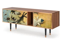 Online Mueble de TV - 170х69х48 cm - T1 - The Garden by Bosch, Nogueira Castanho