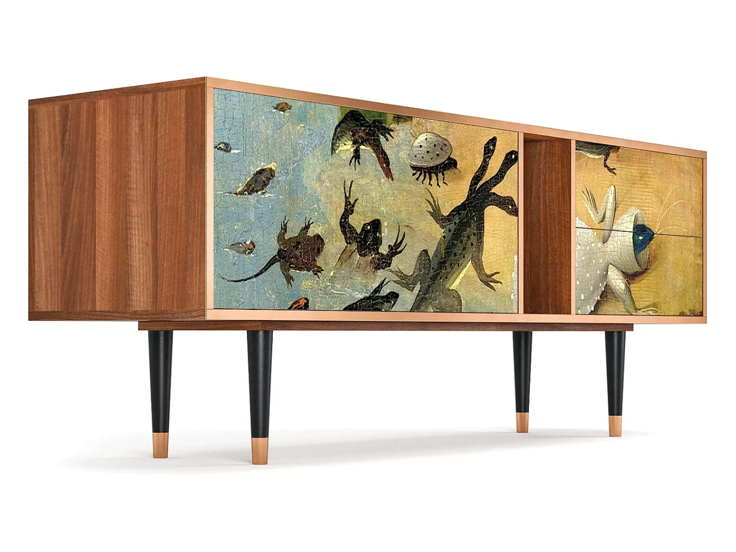 Online Mueble de TV - 170х69х48 cm - T1 - The Garden by Bosch, Nogueira Castanho