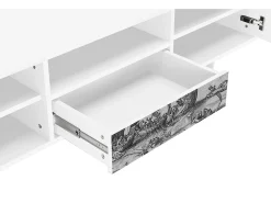 Sale Mueble de TV - 170х59х41 cm - T6 - The Temptation, Branco Bege