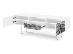 Sale Mueble de TV - 170х59х41 cm - T6 - The Temptation, Branco Bege