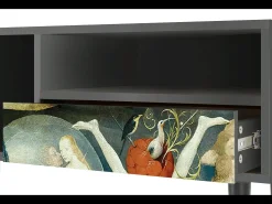 Clearance Mueble de TV - 115х59х48 cm - T3 - The Garden Of by Bosch, Antracite Cinza antracite