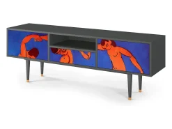 Móvel De Tv* Mueble de TV - 170х59х41 cm - T6 - The Dance by Matisse , Antracite Cinza antracite