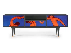 Móvel De Tv* Mueble de TV - 170х59х41 cm - T6 - The Dance by Matisse , Antracite Cinza antracite