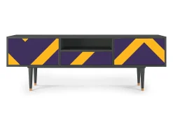 Mueble de TV - 170х59х41 cm - T6 - The Brightest Way, Antracite^ Móvel De Tv