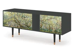 Sale Mueble de TV - 170х69х48 cm - T1 - The Branco Orchard, Antracite Cinza antracite