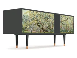 Sale Mueble de TV - 170х69х48 cm - T1 - The Branco Orchard, Antracite Cinza antracite
