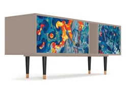 Mueble de TV - 170х69х48 cm - T1 - The Girl - James Jean, Latte^ Móvel De Tv