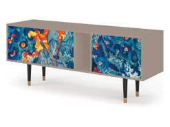 Mueble de TV - 170х69х48 cm - T1 - The Girl - James Jean, Latte^ Móvel De Tv