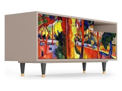 Mueble de TV - 125х56х41 cm - T7 - The Turning Road, Latte^ Móvel De Tv