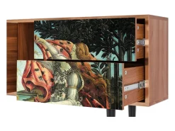 Online Mueble de TV - 170х69х48 cm - T1 - The Birth of Venus, Nogueira Castanho