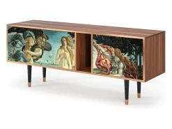 Online Mueble de TV - 170х69х48 cm - T1 - The Birth of Venus, Nogueira Castanho