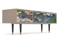 Móvel De Tv| Mueble de TV - 170х59х48 cm - T4 - The water lily pond , Latte Bege