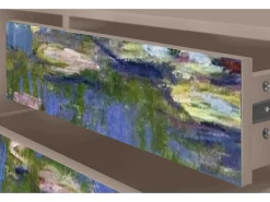 Móvel De Tv| Mueble de TV - 170х59х48 cm - T4 - The water lily pond , Latte Bege