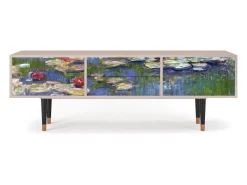 Móvel De Tv| Mueble de TV - 170х59х48 cm - T4 - The water lily pond , Latte Bege