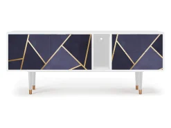 Discount Mueble de TV - 170х69х48 cm - T1 - The Amethyst, Branco Bege