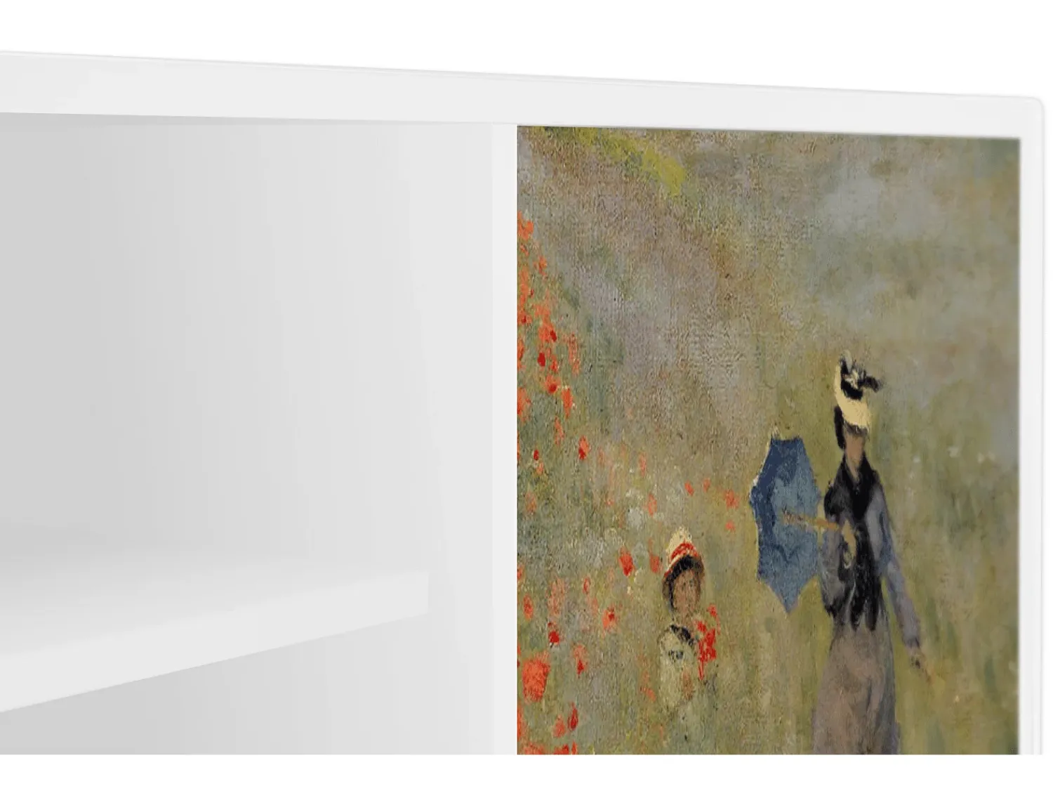Mueble de TV - 170х69х48 cm - T2 - The Poppy Field , Branco^ Móvel De Tv