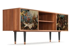 Móvel De Tv* Mueble de TV - 170х69х48 cm - T2 - The Fall, Nogueira Castanho