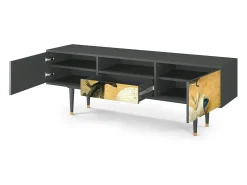 Móvel De Tv| Mueble de TV - 170х59х41 cm - T6 - The Garden by Bosch, Antracite Cinza antracite