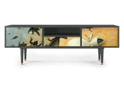 Móvel De Tv| Mueble de TV - 170х59х41 cm - T6 - The Garden by Bosch, Antracite Cinza antracite