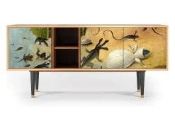 Discount Mueble de TV - 150х69х41 cm - T5 - The Garden by Bosch, Nogueira Castanho