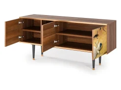 Discount Mueble de TV - 150х69х41 cm - T5 - The Garden by Bosch, Nogueira Castanho