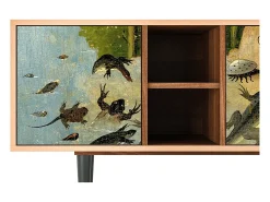 Discount Mueble de TV - 150х69х41 cm - T5 - The Garden by Bosch, Nogueira Castanho