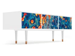 Online Mueble de TV - 170х59х48 cm - T4 - The Girl - James Jean, Branco Bege