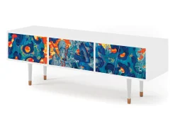 Online Mueble de TV - 170х59х48 cm - T4 - The Girl - James Jean, Branco Bege