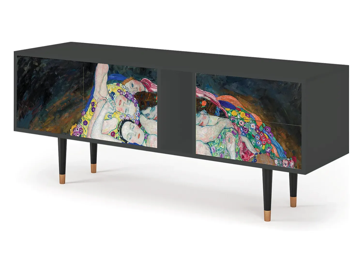 Sale Mueble de TV - 170х69х48 cm - T1 - The Maiden by Klimt, Antracite Cinza antracite