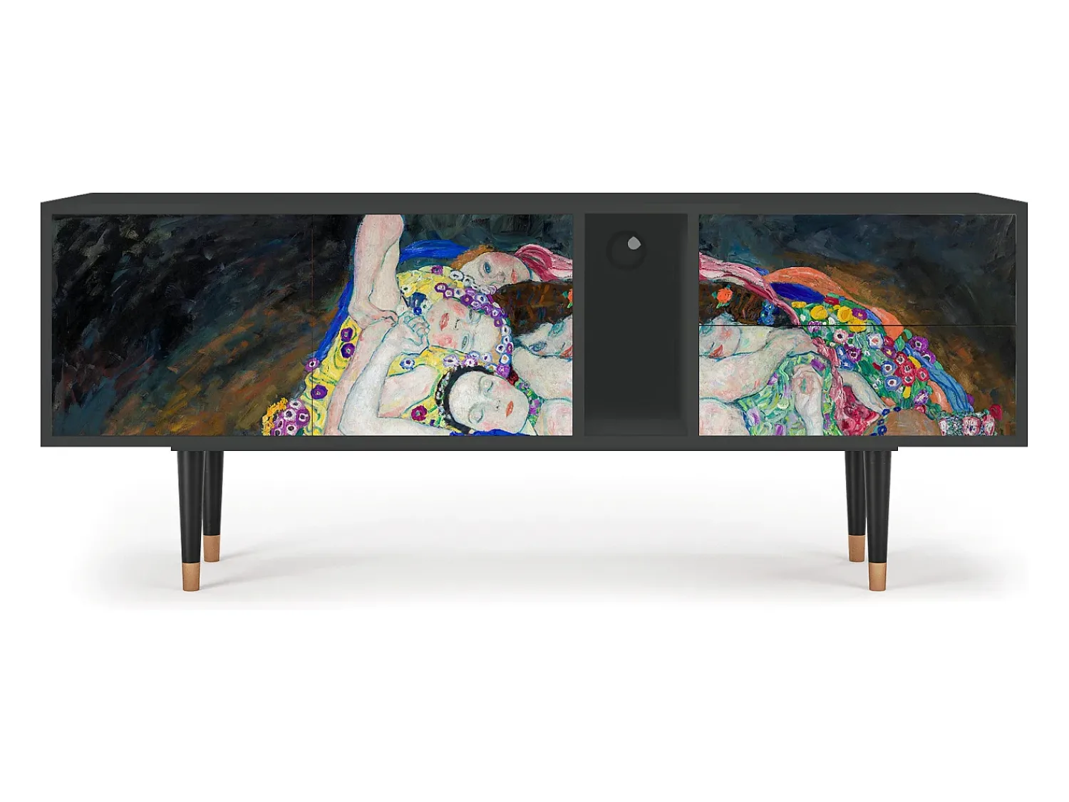 Sale Mueble de TV - 170х69х48 cm - T1 - The Maiden by Klimt, Antracite Cinza antracite