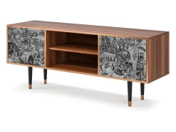 Clearance Mueble de TV - 170х69х48 cm - T2 - The Festival of Saint, Nogueira Castanho