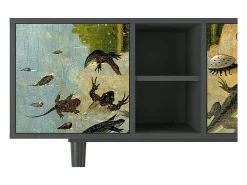 Móvel De Tv| Mueble de TV - 150х69х41 cm - T5 - The Garden by Bosch, Antracite Cinza antracite