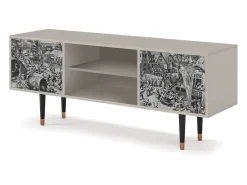 Móvel De Tv| Mueble de TV - 170х69х48 cm - T2 - The Festival of Saint, Areia Bege