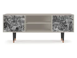 Móvel De Tv| Mueble de TV - 170х69х48 cm - T2 - The Festival of Saint, Areia Bege