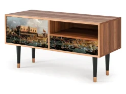 Sale Mueble de TV - 115х59х48 cm - T3 - The Bucintoro, Nogueira Castanho