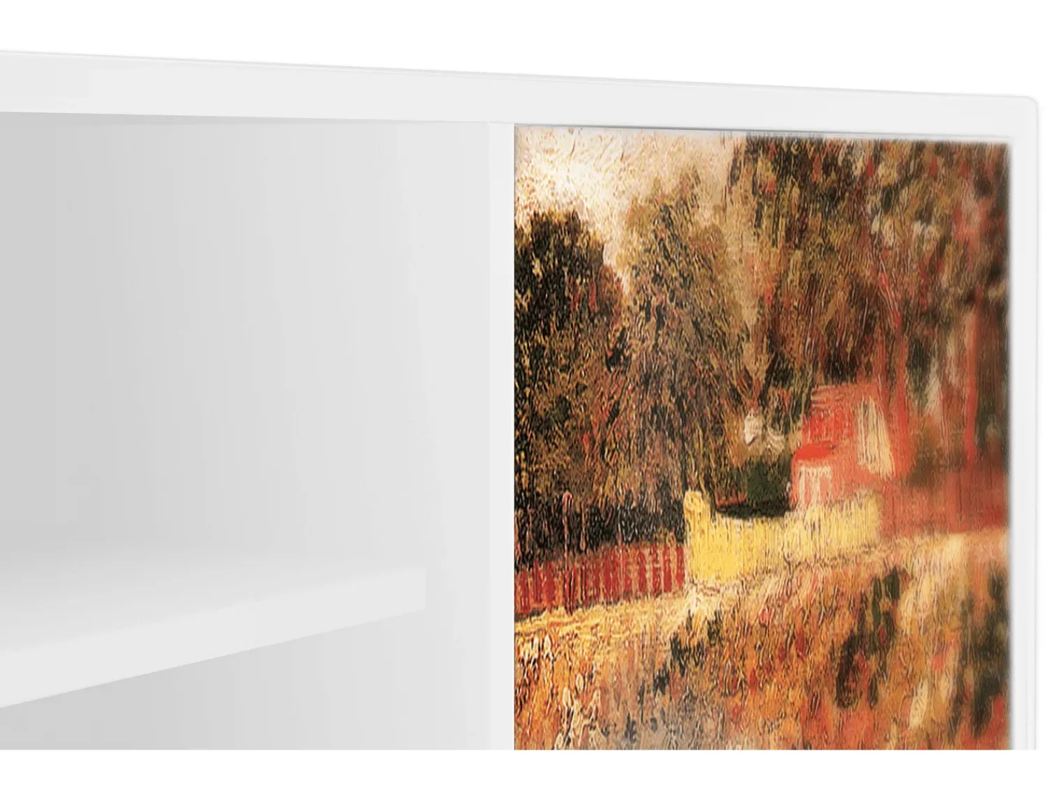 New Mueble de TV - 170х69х48 cm - T2 - The Banks, Branco Bege