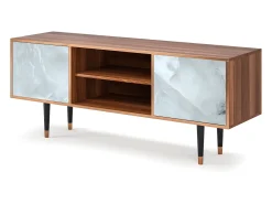 Móvel De Tv* Mueble de TV - 170х69х48 cm - T2 - The Onyx, Nogueira Castanho