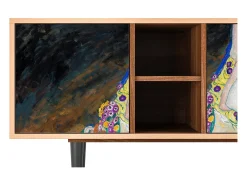 Mueble de TV - 150х69х41 cm - T5 - The Maiden by Klimt, Nogueira^ Móvel De Tv