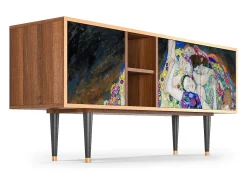 Mueble de TV - 150х69х41 cm - T5 - The Maiden by Klimt, Nogueira^ Móvel De Tv