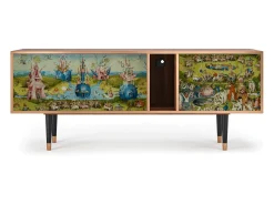 Móvel De Tv| Mueble de TV - 170х69х48 cm - T1 - The Garden 2 by Bosch, Nogueira Castanho